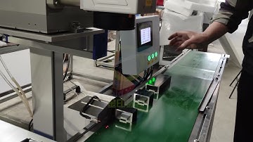 Ultraviolet flying laser marking machine, can be matched with factory production line