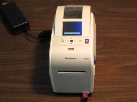 Intermec PC23d Barkod Yazıcı Firmware upgrade