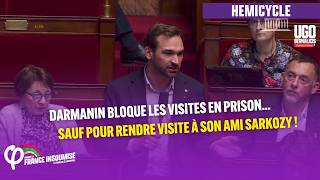 Darmanin bloque les visites en prison… sauf pour rendre visite à son ami Sarkozy !