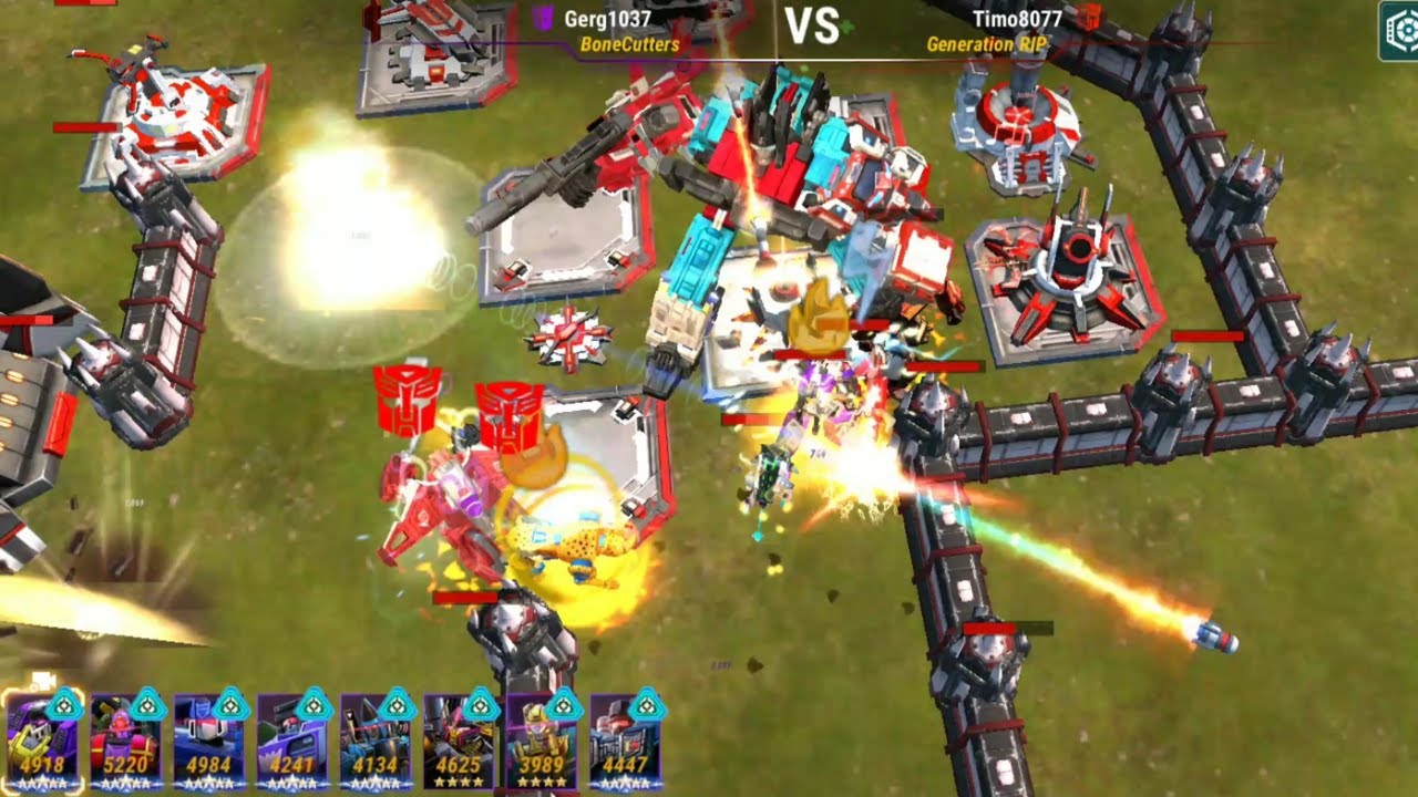 DECEPTICONS VS AUTOBOTS ⚡ TRANSFORMERS EARTH WARS ⚡ YouTube