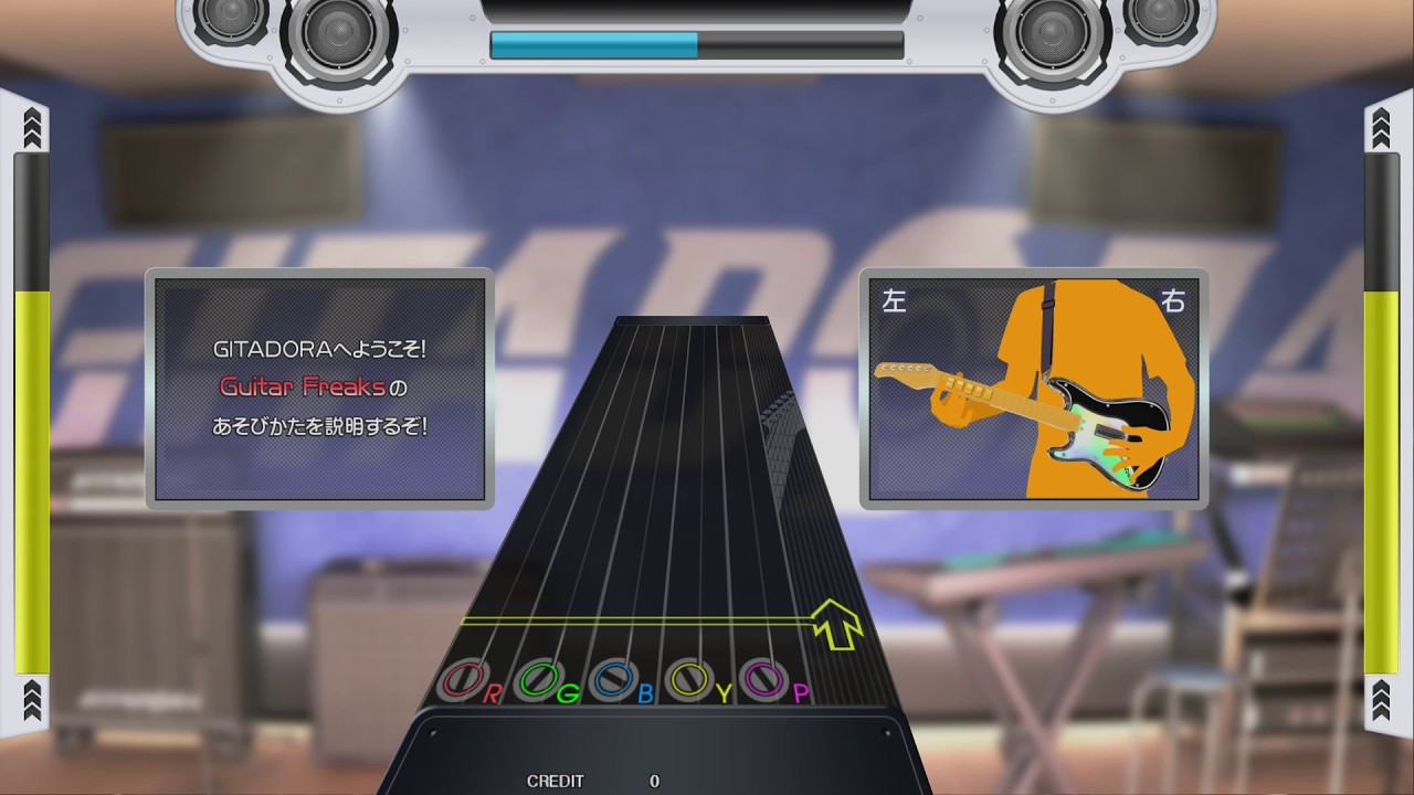 GITADORA GALAXY WAVE DELTA GuitarFreaks チュートリアル (Tutorial)