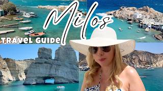 3 PERFECT DAYS IN MILOS, GREECE // The Ultimate Island Itinerary 🇬🇷
