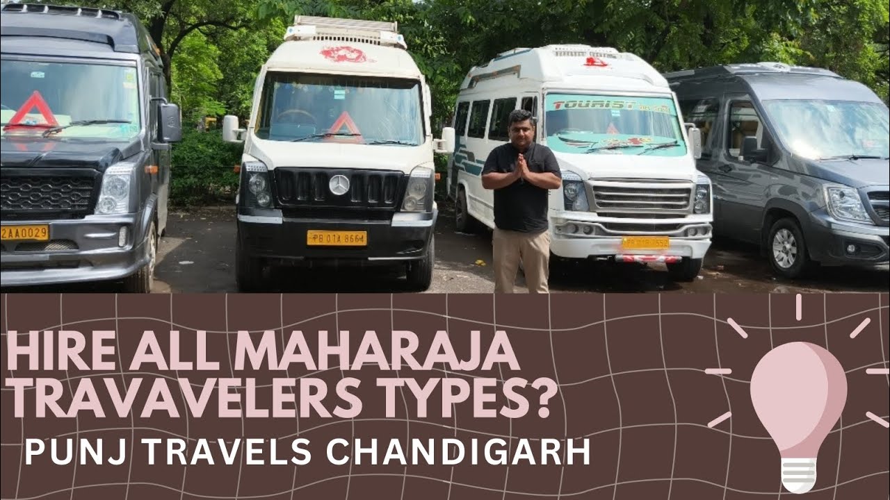 Types of Maharaja Tempo Travellers Force Urbania on hire