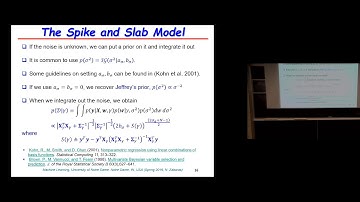 Lecture 26 Sparse Linear Models