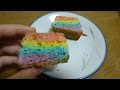 【虹色菓子】虹色スコーン作ってみた【２周年】