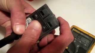 Using A Multimeter To Check A House Type Circuit Breaker