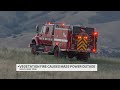 Vegetation fire causes mass power outage in South San Jose
