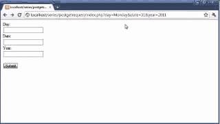 Beginner PHP Tutorial   69   Working with $ GET Variables   YouTube Information