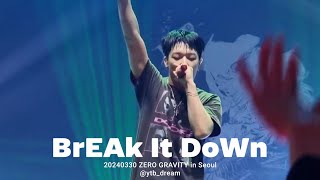 BrEAk It DoWn / 20240330 BOBBY SOLO CONCERT: ZERO GRAVITY in Seoul
