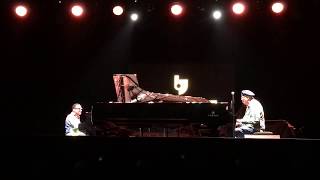 Video thumbnail of "Gonzalo Rubalcaba y Chucho Valdés "Caravan" - Umbria Jazz 2017"