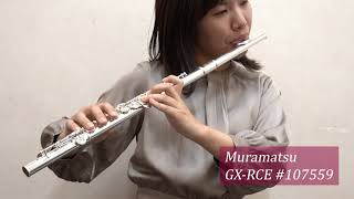 【試奏動画】Muramatsu(ムラマツ）GXモデル＃107559 【Brasstek】