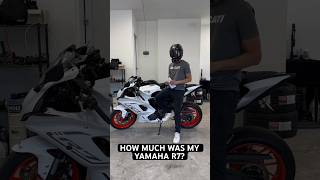 How much was my Yamaha R7? #motorcycle #bikelife #moto #yamaha #r7 #motovlog