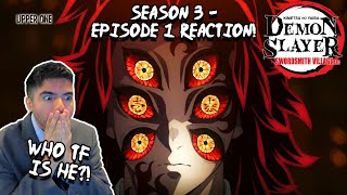 THE UPPER MOONS ARE OP!! | Demon Slayer Season 3 Ep. 1 REACTION!