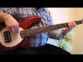 Take on me bass cover   aha