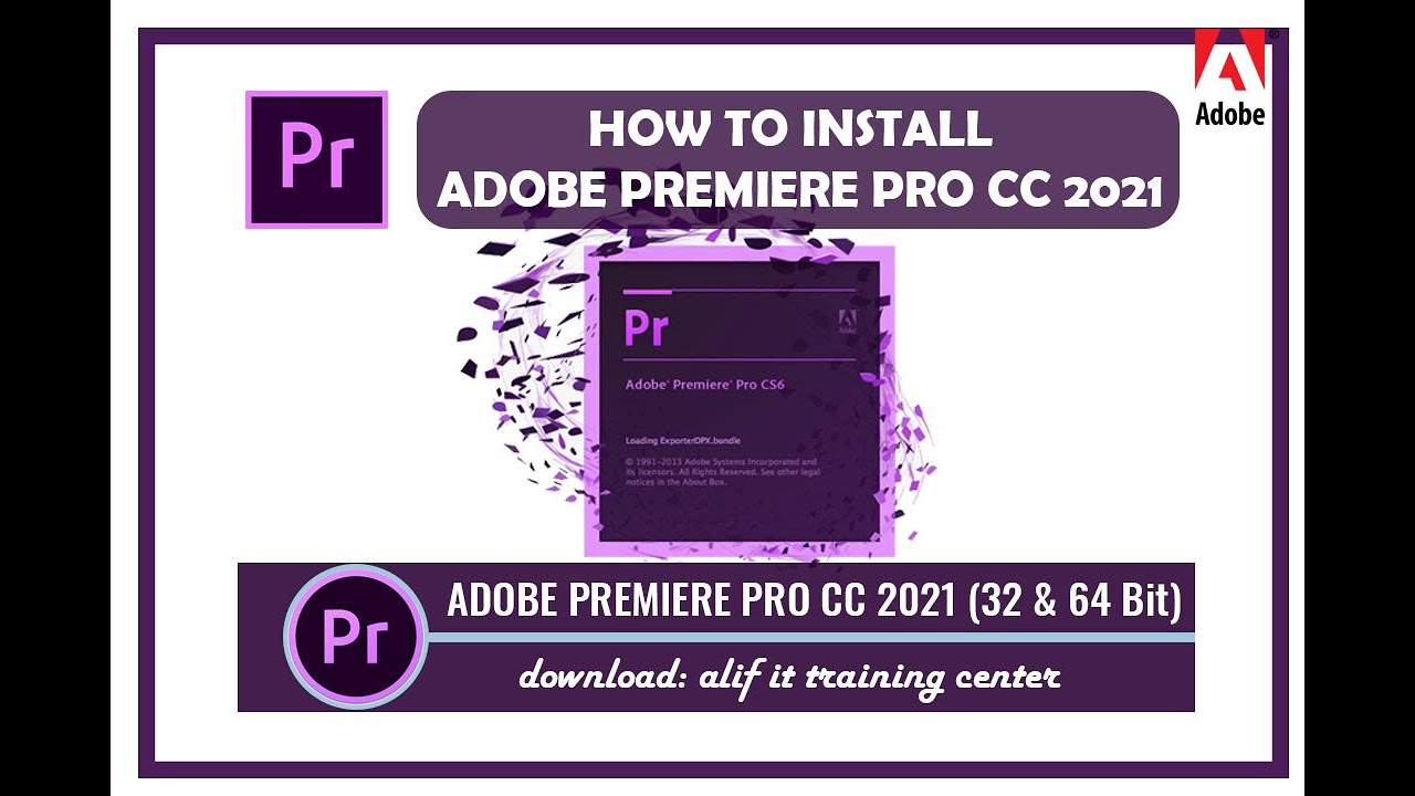How to install Adobe Premiere Pro CS6  (Fully Updated)