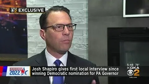 Shapiro talks race for PA Governor against Mastriano