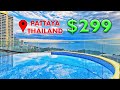 Affordable luxury  pattaya thailand condo tour