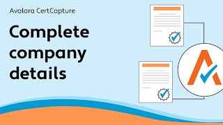 Complete Company Details - Certcapture