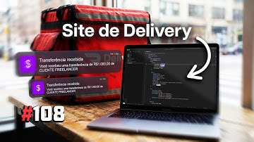 CRIANDO um SITE DE DELIVERY de MIL REAIS | #Live108