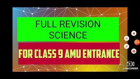 master video science |important questions|important science question for class9amu jmi entrance 2023