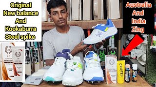 Original?New balance?kokaburra steel spike❗cricket shoes price in bangladesh❗shoes price in bd