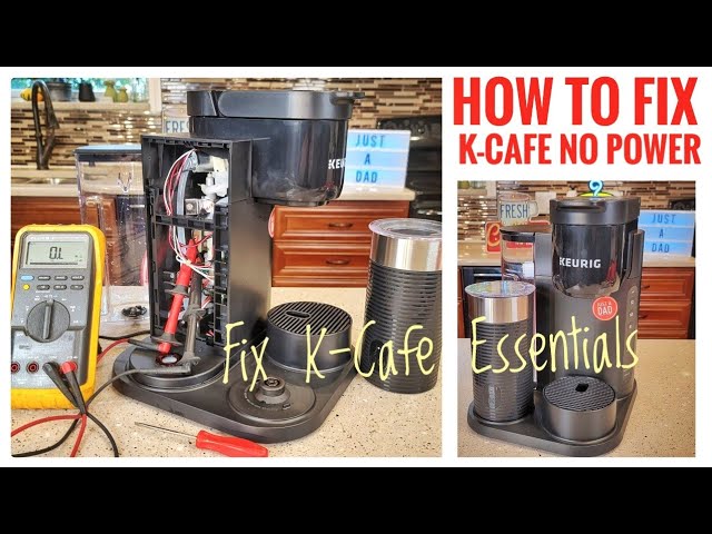 Keurig K-Cafe Essentials Single Serve K-Cup Pod Coffee, Latte and