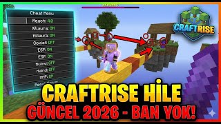 Craftrise Hile 2026 - Güncel & Ban Riski Yok Reach, Killaura, Fly