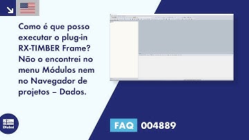 [EN] [PT] FAQ 004889 | Como é que posso executar o plug-in RX‑TIMBER Frame? Eu não ...