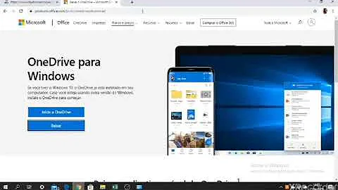 Como habilitar o OneDrive?