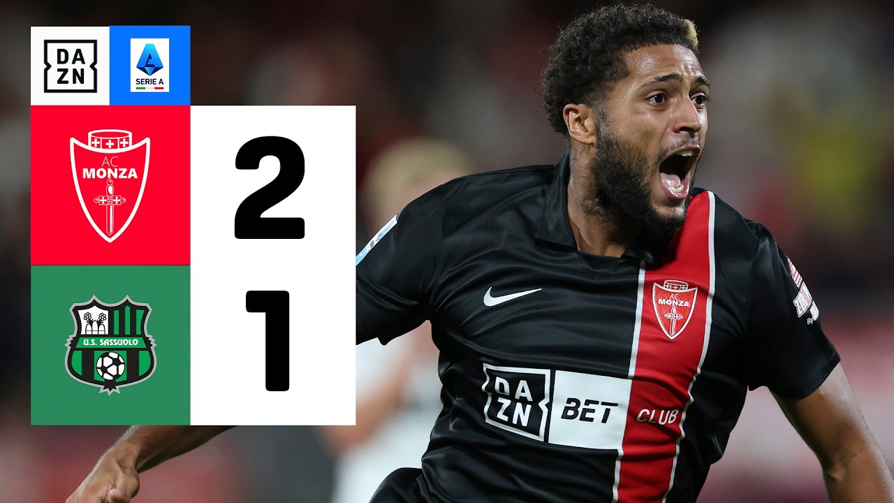 Resumen: Monza vs Sassuolo (2-1) | Resumen y goles | Highlights Serie A