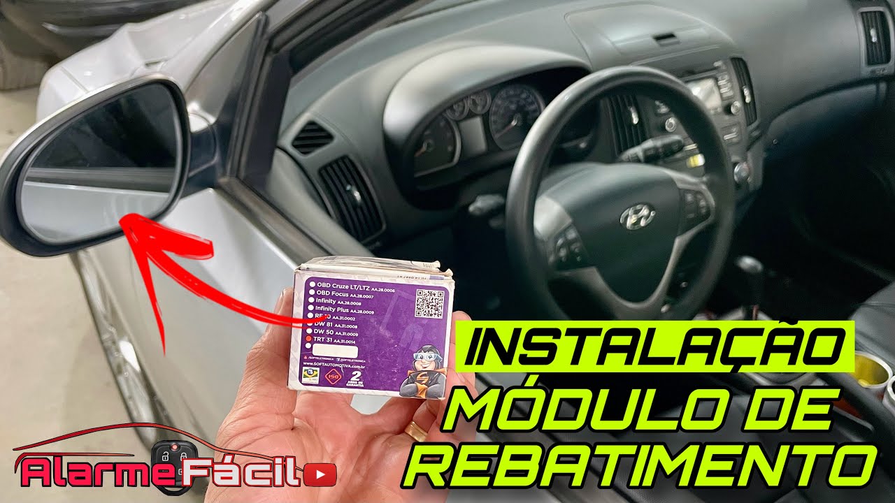 Instalação Módulo de Rebatimento de Retrovisor Hyundai i30 2010 ☑️