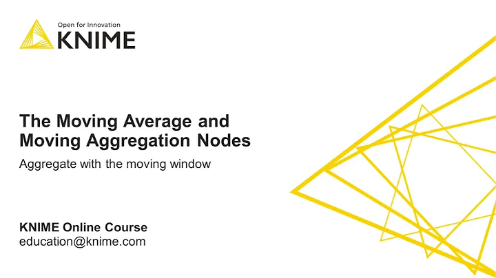 The Moving Average and Moving Aggregation Nodes - DayDayNews