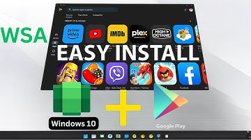 How To Download And Install Windows Subsystem For Android on Windows 10 |  Google play store 2025