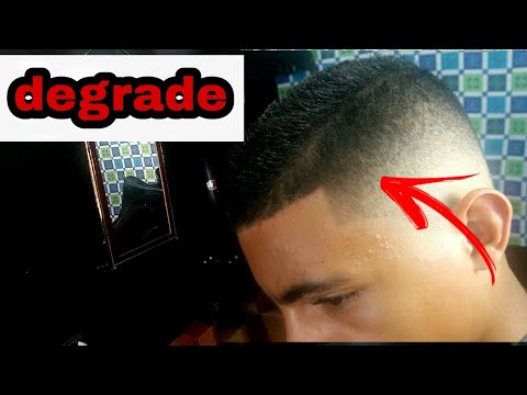 Tutorial-Corte disfarçado degrade na zero baixa passo a passo/fade 