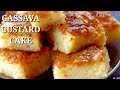 COOKING 101 :  CASSAVA CUSTARD CAKE ( FILIPINO RECIPE ) / FILIPINO SNACKS / MUST TRY / DELICIOUS.