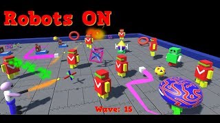 Robots On, Retro arcade game for android and iOS screenshot 5