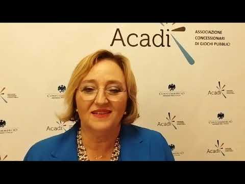 Forum Acadi - On. Lucia Albano - Sottosegretaria di Stato al Ministero dell’Economia e delle Finanze