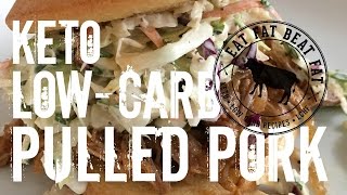 Keto Pulled Pork - by @eatfatbeatfat
