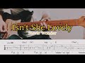 Isn't She Lovely 「TAB」Guitar Solo 弾いてみた