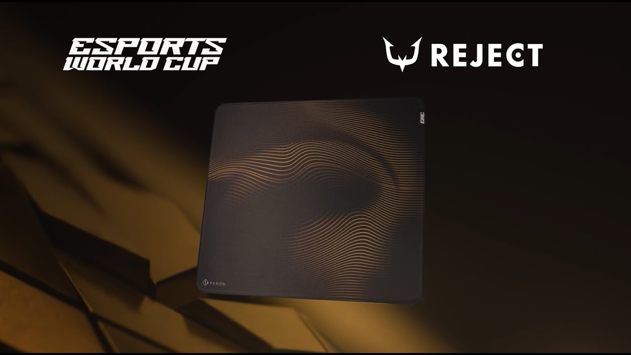 REJECT Gaming Mousepad FENON XL SOFT Esports World Cup 2025