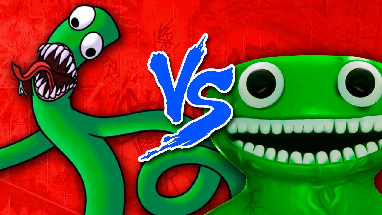 Jumbo Josh(Garten of Banban) Vs. Green(Rainbow Friends - Roblox