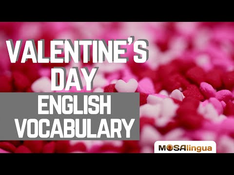 Valentine's Day English Vocabulary