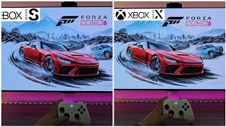 Forza Horizon 6 (Xbox Series S Vs Xbox Series X)