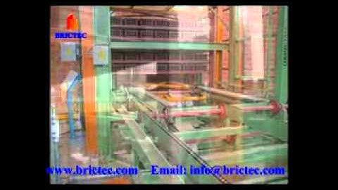 Brick chamber dryer with automatic loading and unloading system with palllets