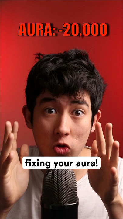 fixing your aura! #asmr