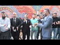 دحية العريس الغالي رائد الزبيدات مع الفنان بدر صيداوي و DJ جاد الزبيدات 