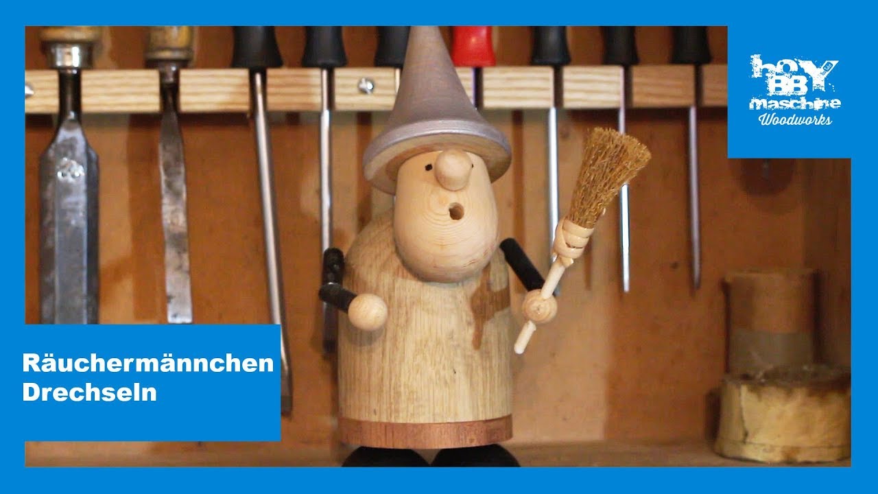 Räuchermännchen Drechseln