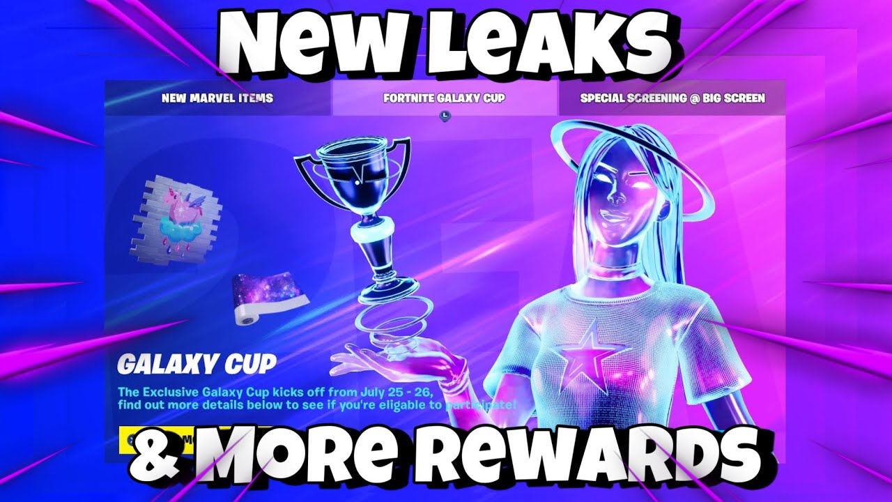 *NEW* GALAXY GIRL LEAKS ! + over 10 galaxy rewards | Fortnite