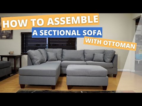 Sectional Sofa With Ottoman Assembly You Sectional Sofa With Ottoman Assembly, How To Assemble A Sectional Sofa