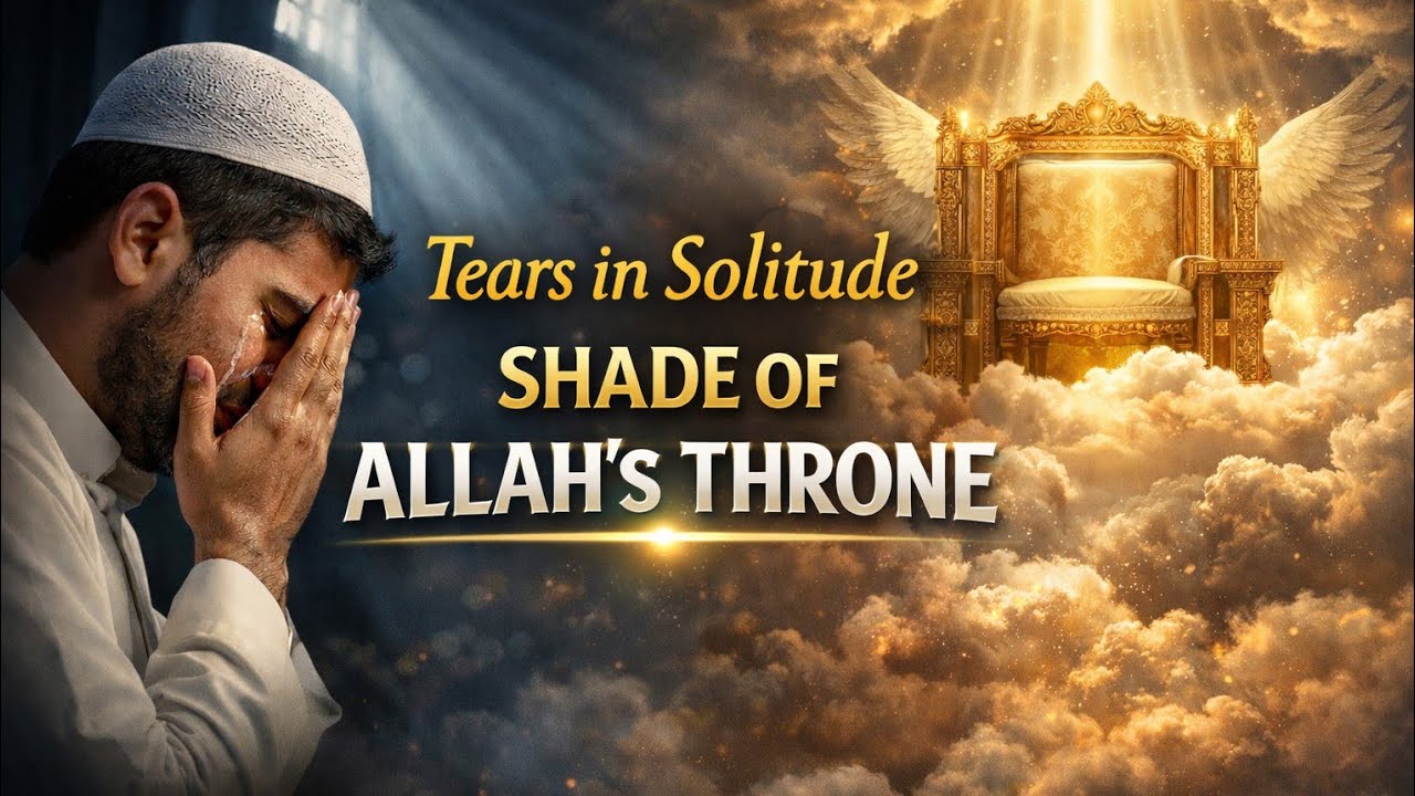 تنہائی کے آنسو، عرشِ الٰہی کا سایہ